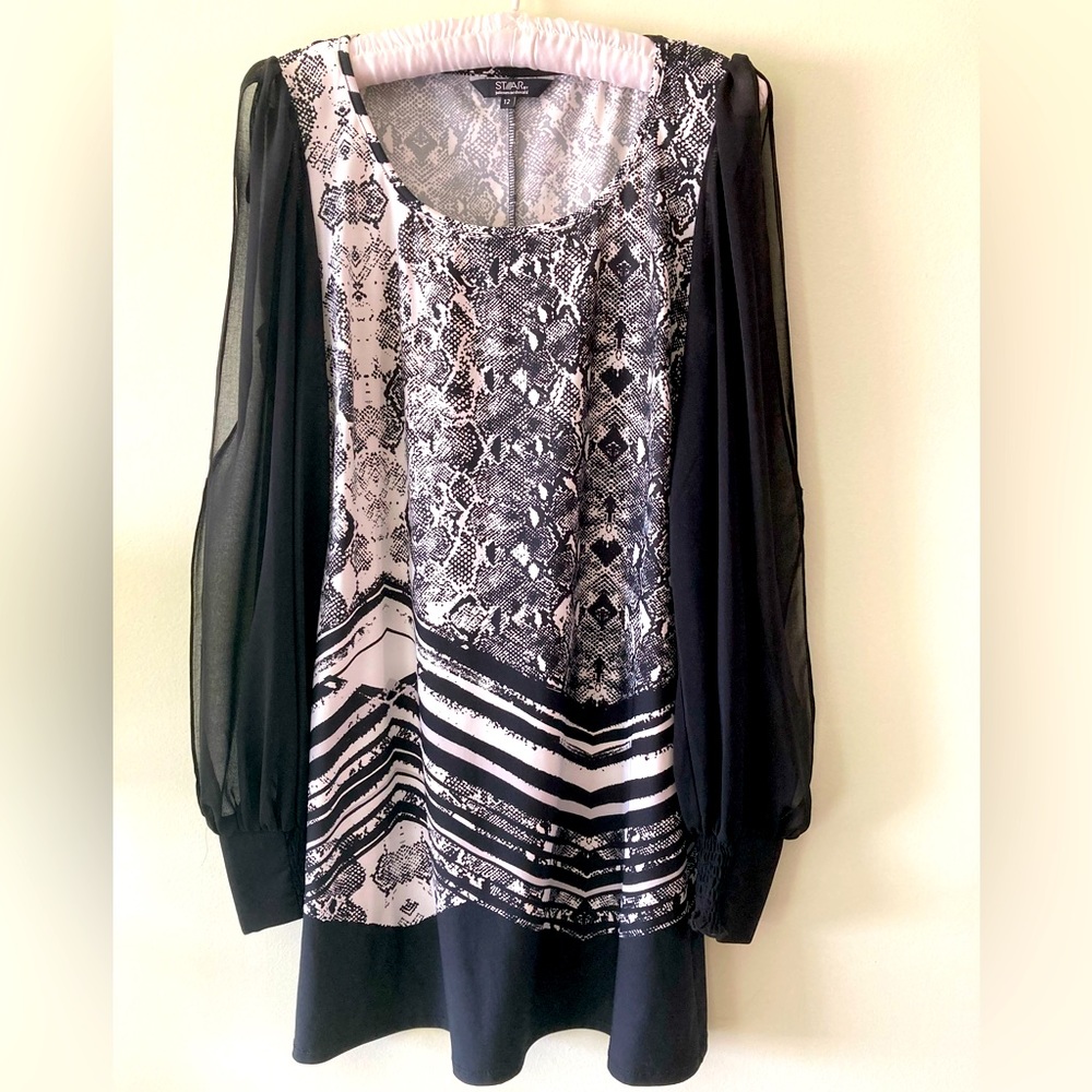 ‘STAR’ - A Tunic Blouse / Dress by Julienne MacDonald, UK.